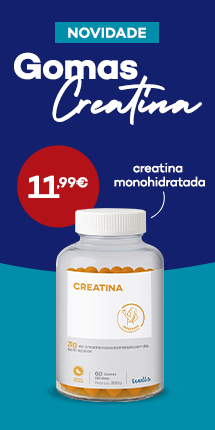 Gomas Creatina Wells a 11,99&euro;. Aproveita j&aacute;!